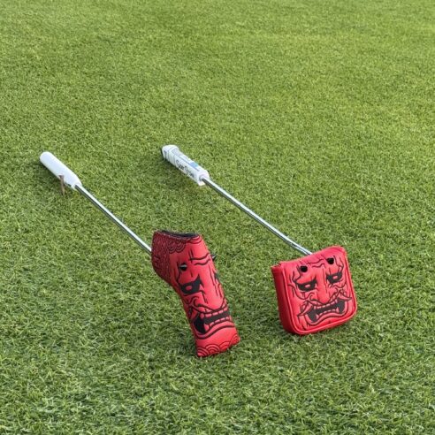 TOMO GOLF パターカバー  ONI 鬼  (ブレード/マレット)